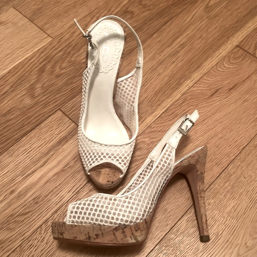 Aldo peep toe heels